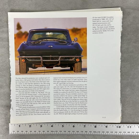 10 vintage high quality Chevrolet Corvette classic car images - Picture 13 of 14